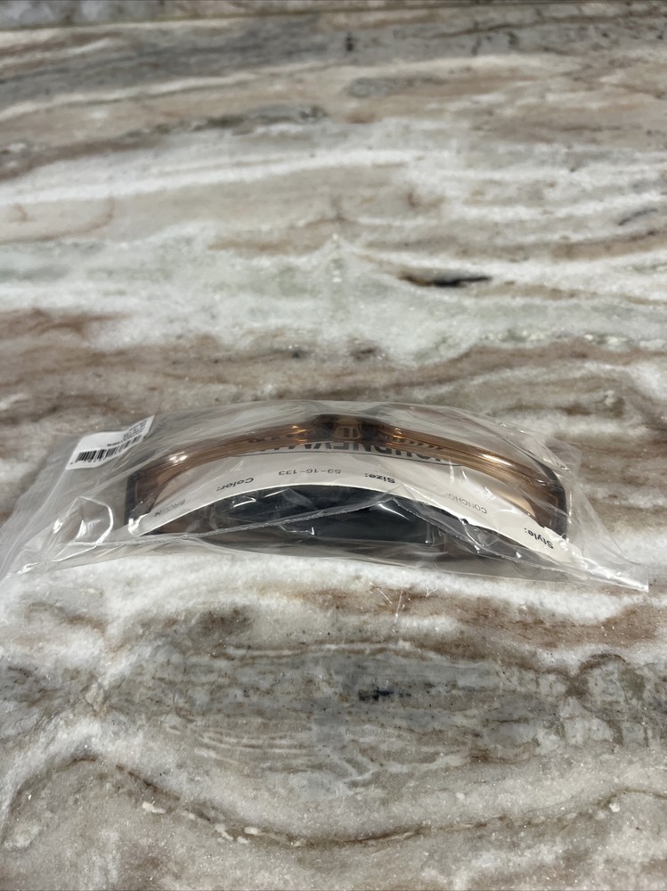 JOURNEYMAN CONCHO 59-16-133 Brown Clear Frame Glasses