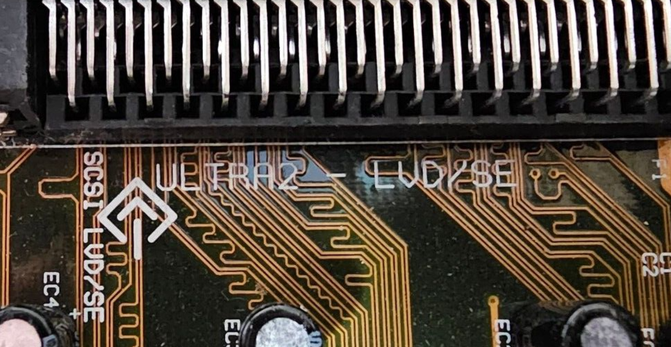 VINTAGE TEKROM DC-390U2B PCI SCSI HOST ADAPTER CARD