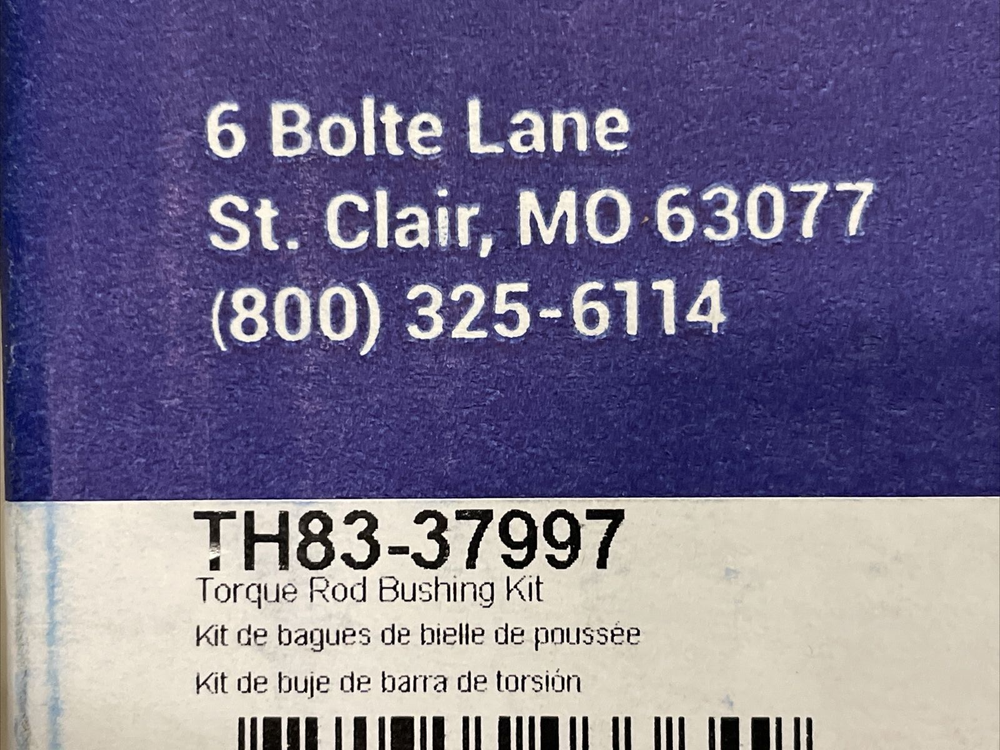 TH83-37997 — ATRO Torque Rod Bushing Kit