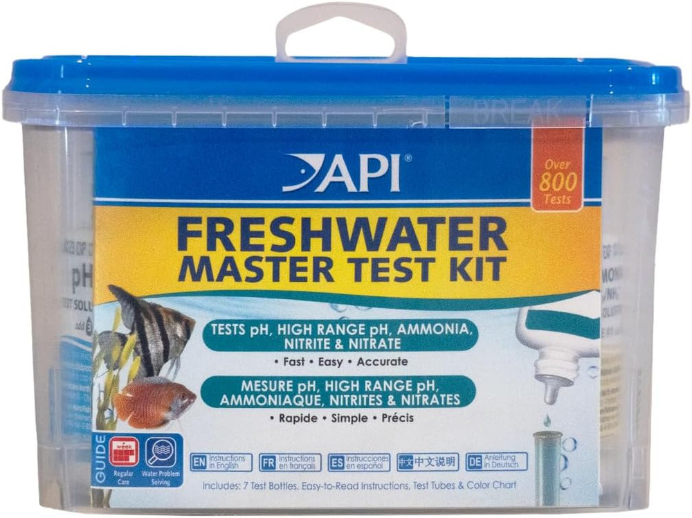 API FRESHWATER MASTER TEST KIT 800-Test Freshwater Aquarium Water Master Test Ki
