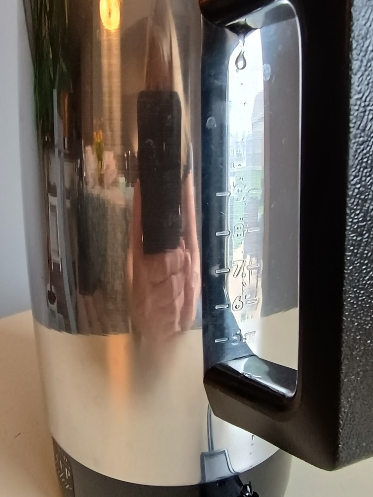 WEST BEND Automatic 9 Cup Coffee Maker Percolator Vintage Tested WORKS -