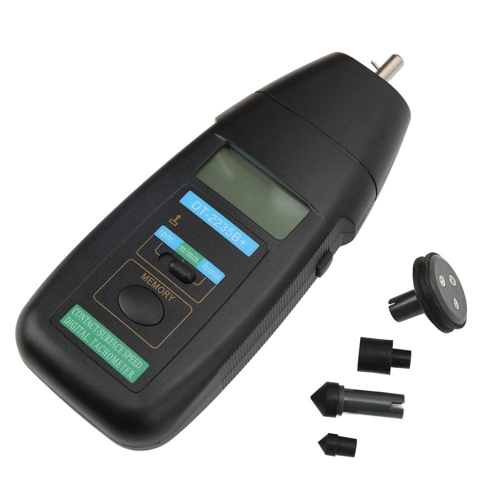 Digital Tachometer Fast Measurement Automatic Memory Auto Ranging Speed New