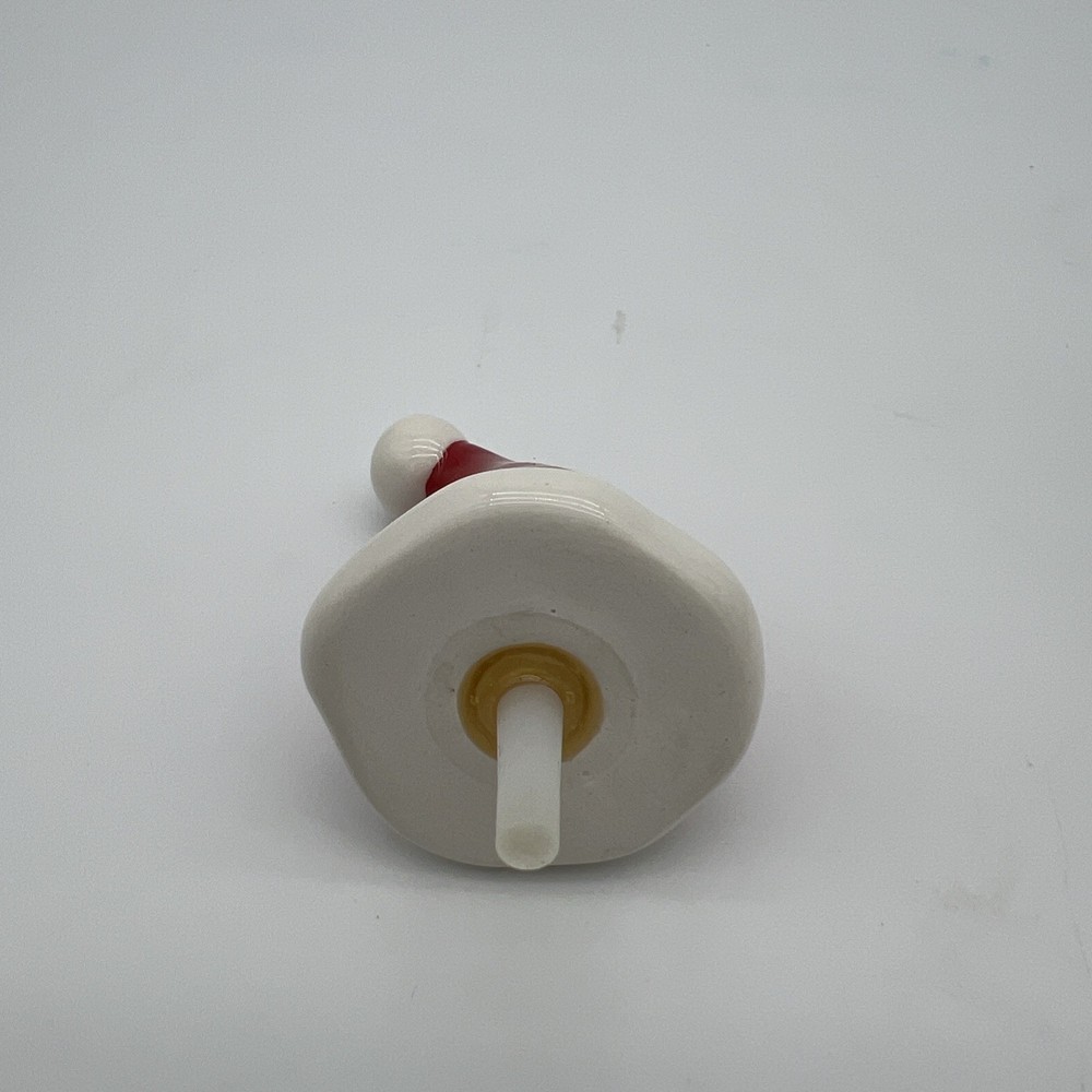 Nora Fleming RETIRED Santa Hat Mini with NF Initials