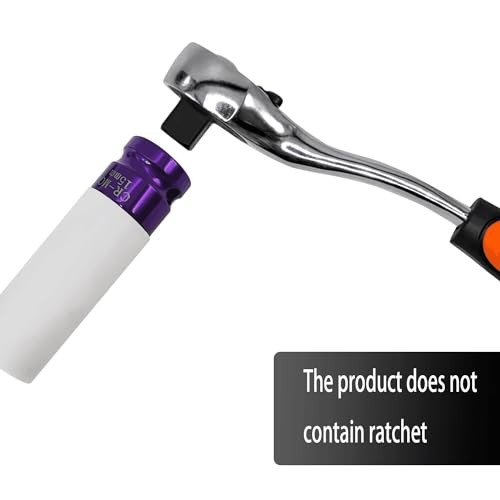 15mm 1/2" Drive Wheel Protector Impact Socket - Thin Wall Deep Socket for 15MM