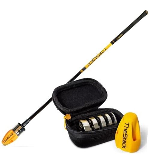 TheStack | Golf Swing Speed Trainer | Weighted Golf Training Aid | Golf Swing