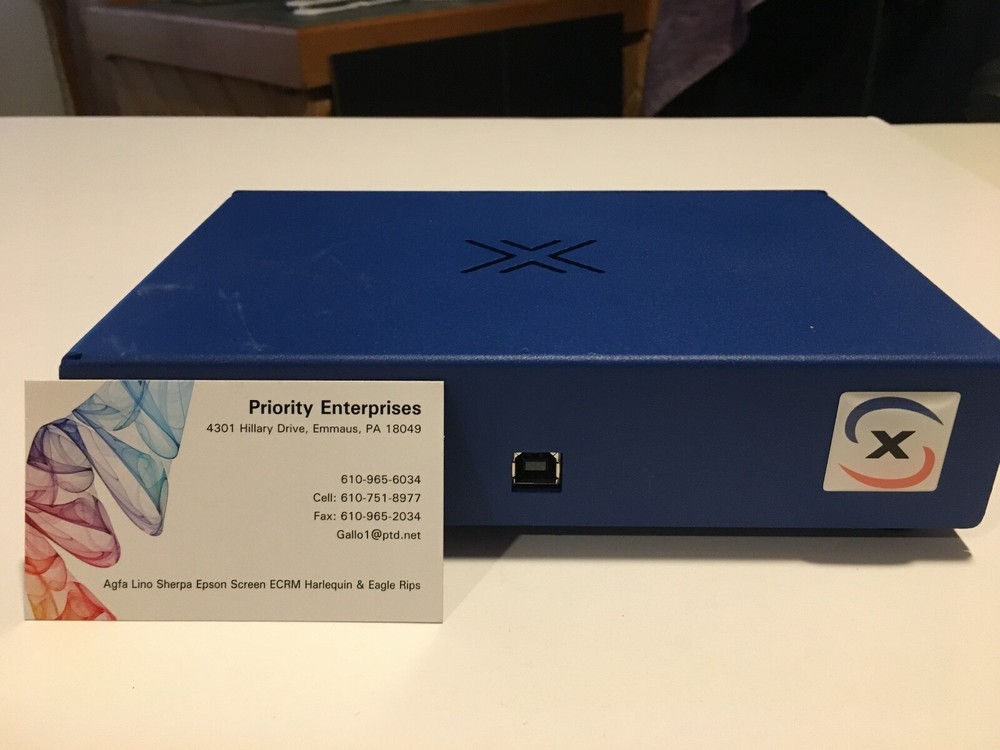 Screen Fuji Agfa Xitron USB Interface blue box