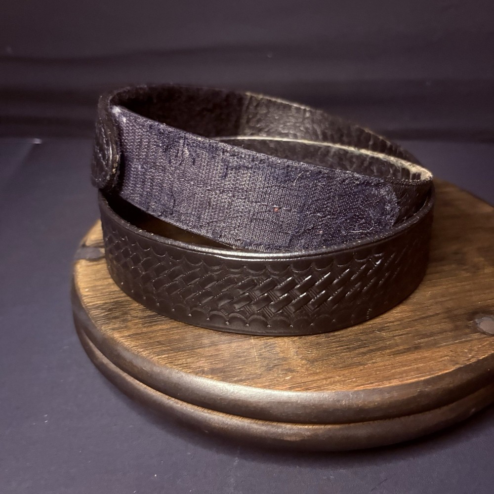 Thin Leather Duty Belt 34"-36"