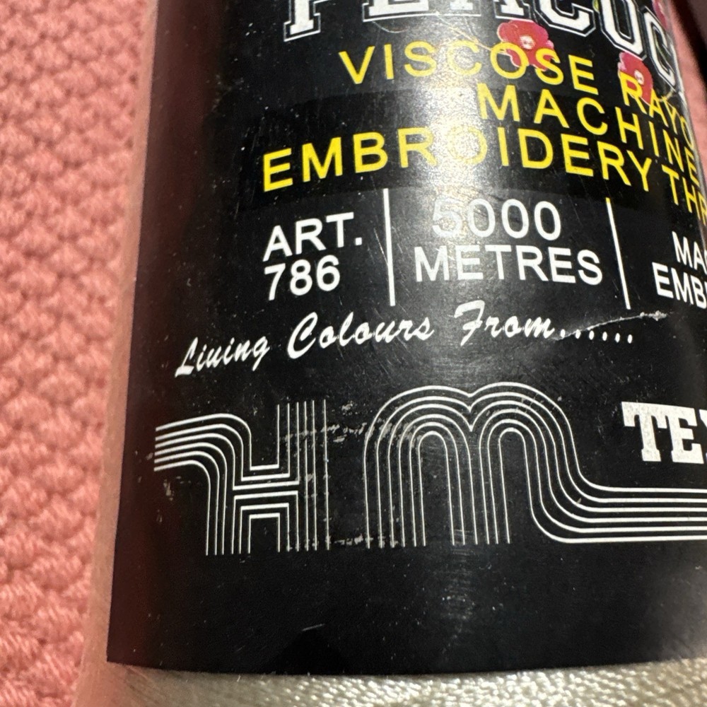 Peacock viscose Rayonmachine embroidery thread 1010 5000 meters