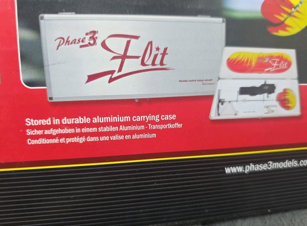 Phase 3 Flit Remote Control Indoor Aircraft. Read Description...