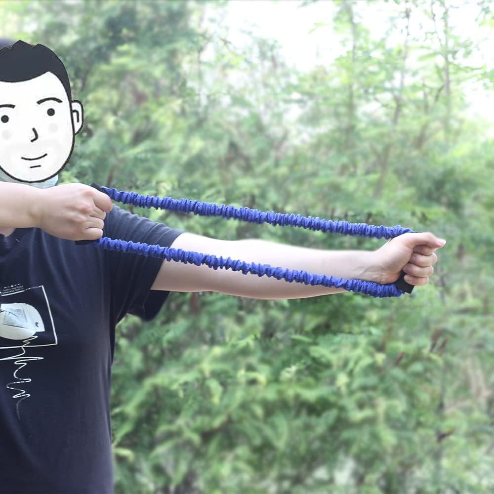 Archery Bow Trainer Rubber Stretch Bands 25-45 Lbs Draw Strength Training Device