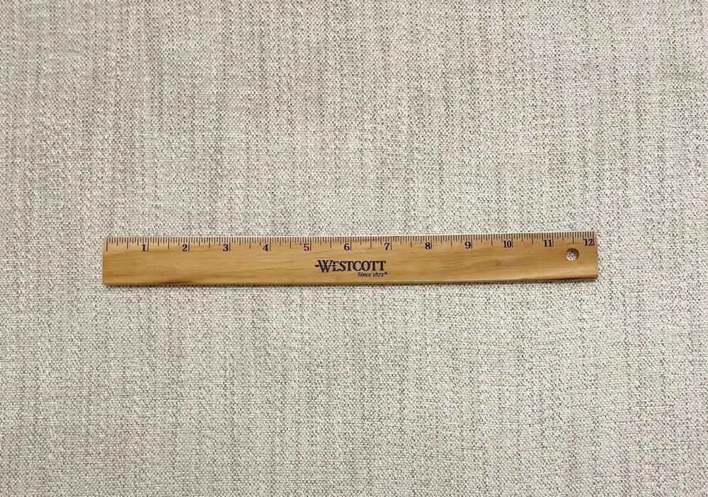 BALLARD DESIGNS PARKTON PARCHMENT SOLID CRYPTON® PERFORMANCE FABRIC BY YARD 54"W