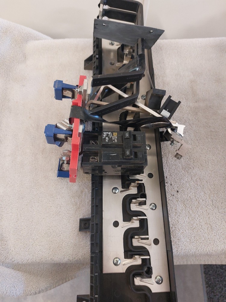 SQUARE-D METER SOCKET REPLACEMENT PARTS KIT W/ BUSS BAR & BREAKER