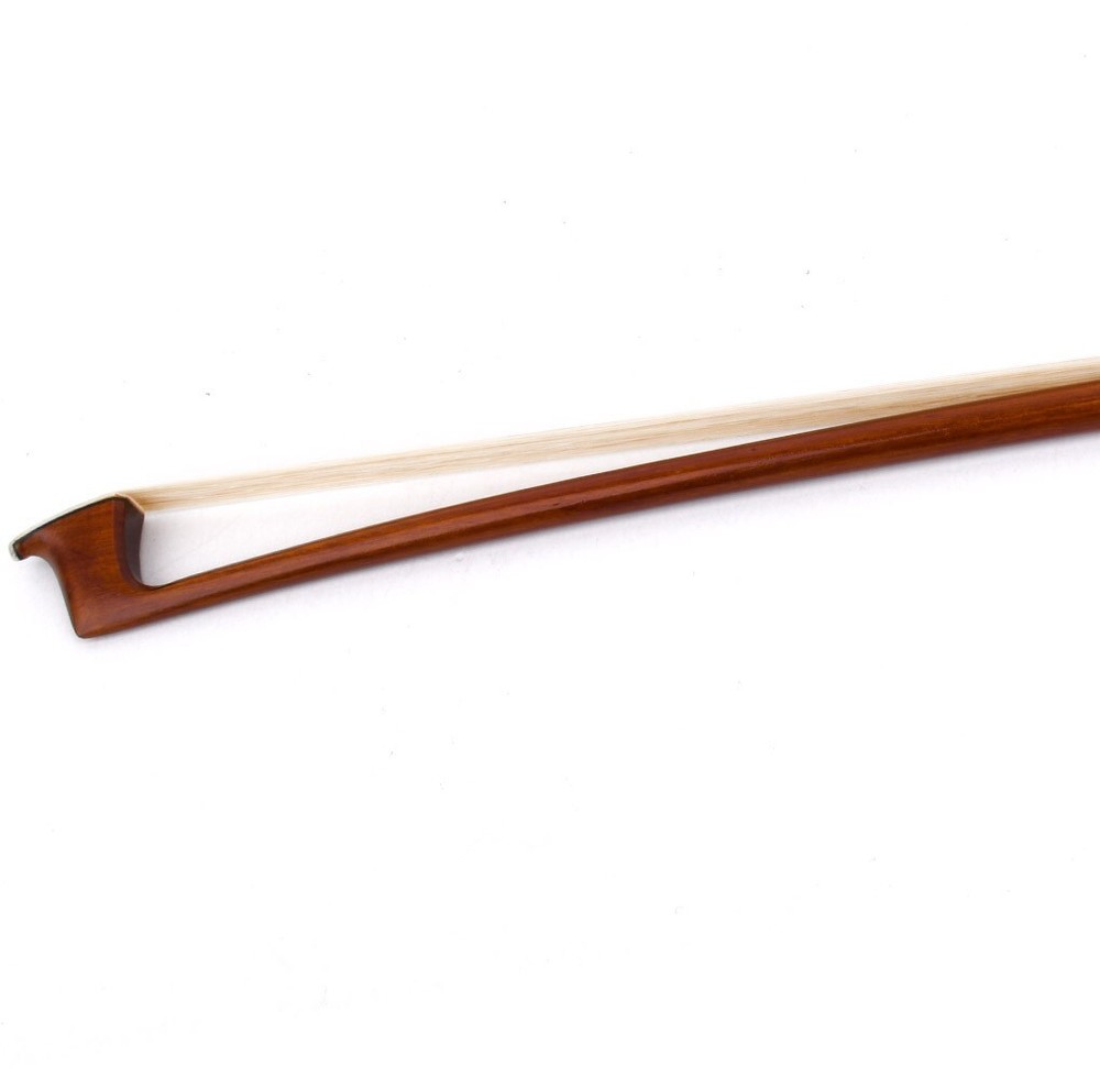 Pro Master Pernambuco Violin Bow 4/4 Special White Bone Big eye Frog Heavy 65g