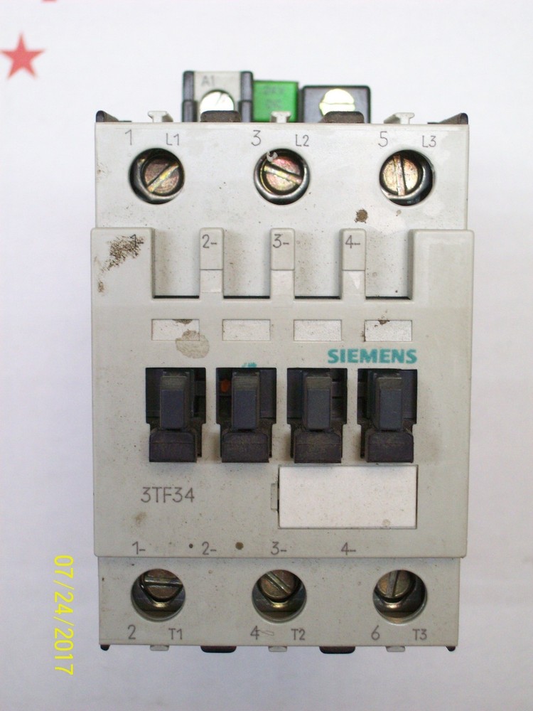 SIEMENS CONTACTOR , 3TF3400-0B