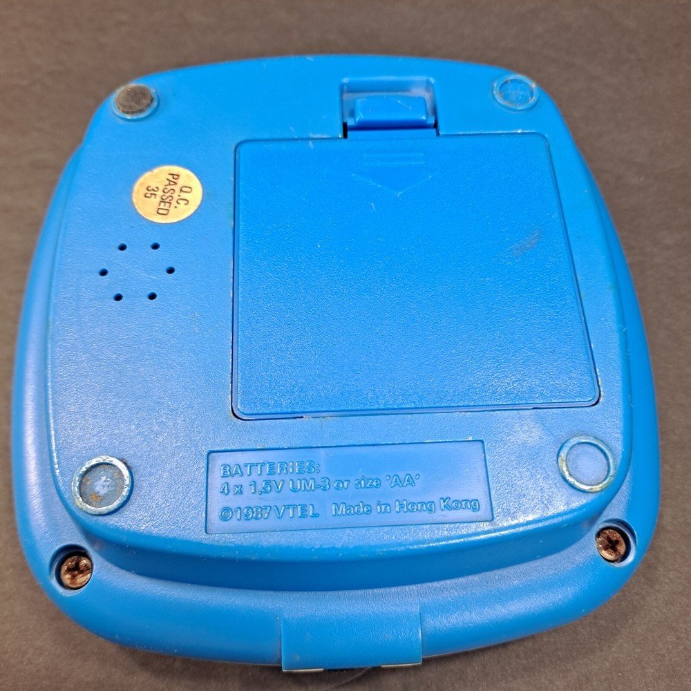 Vintage Vtech Mini Wizard 1987 Video Game Technology WORKS