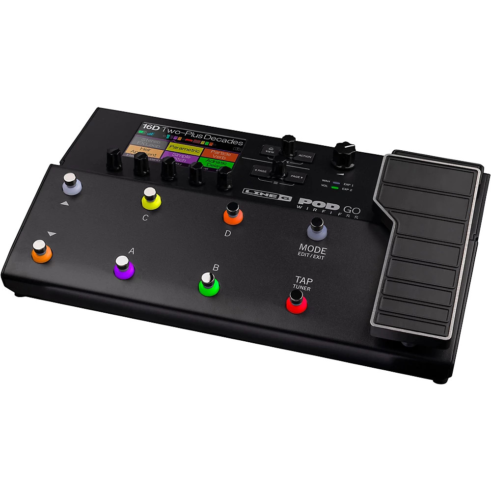 Line 6 POD Go Wireless Guitar Multi-Effects Processor Black Refurbished