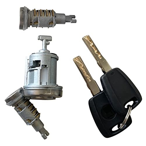 Ignition Switch Door Lock Cylinder with Keys Compatible with Ram Promaster