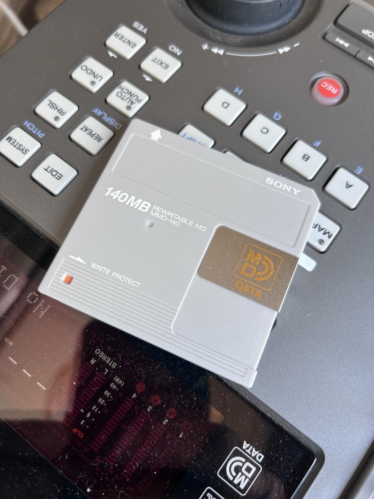 Sony mdm X4 Minidisc 4 Track Recorder Untested