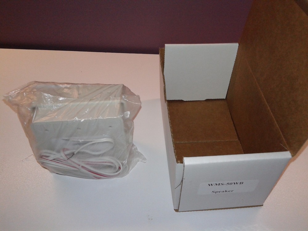 External Speaker with Mounting Bracket - MG WMS-50WB