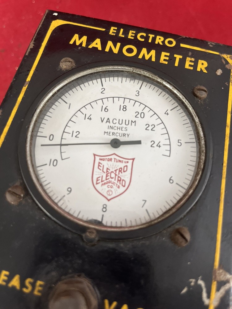 Electro Distributor Tester Manometer