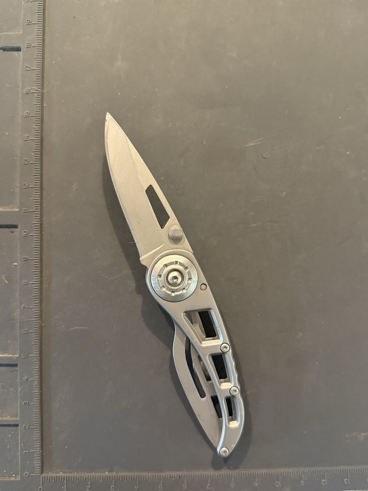 Gerber Ripstop I Pocket Knife Framelock Plain Edge Blade Used Multiple Available