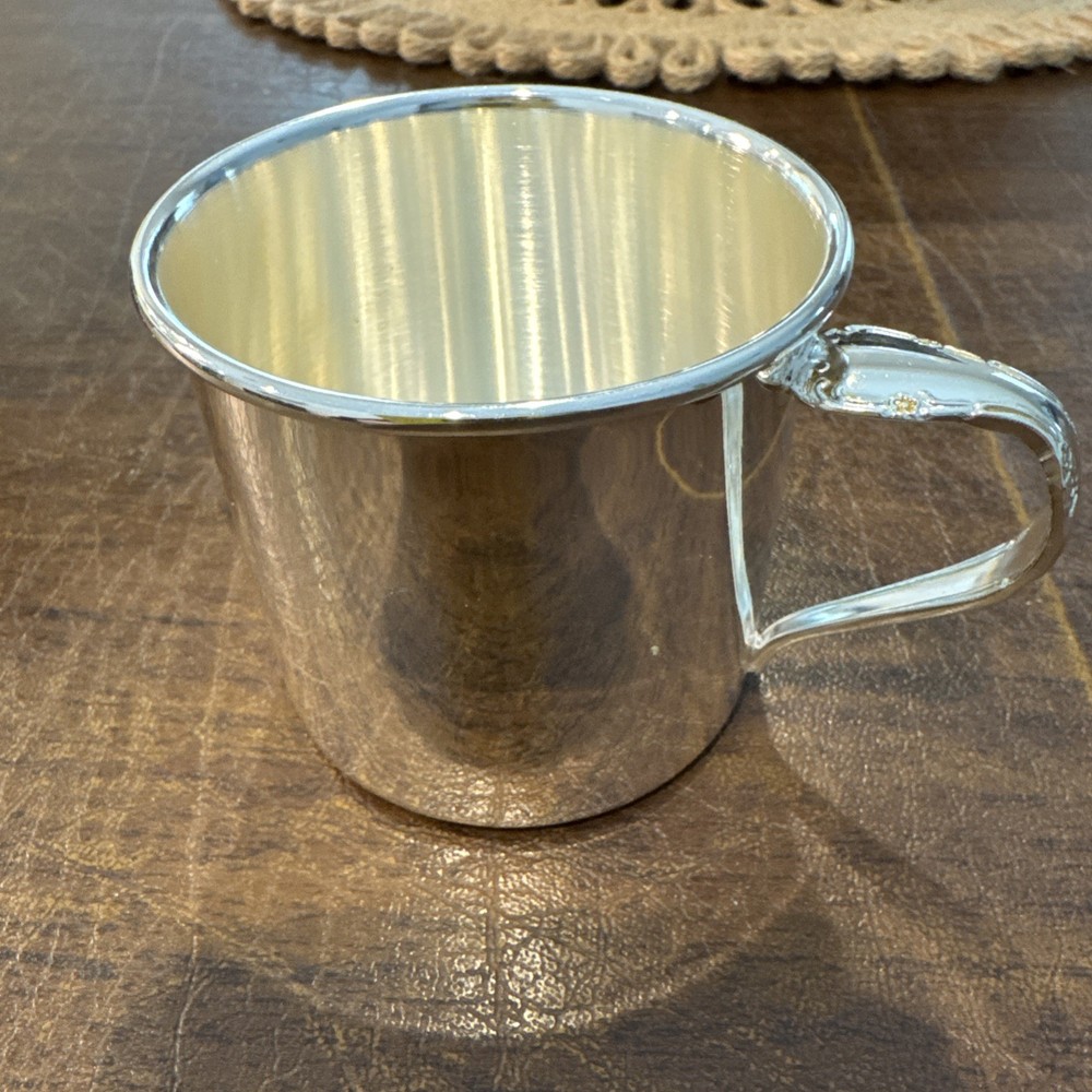 ONEIDA silversmiths Baby Cup - Silverplate - Engravable!
