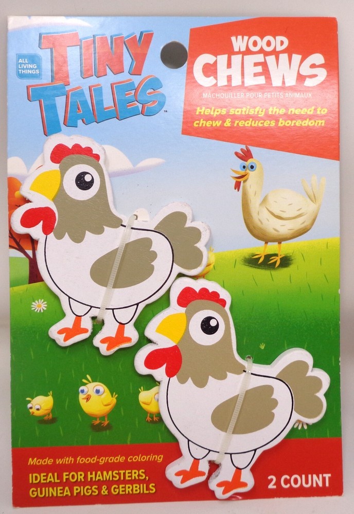 TINY TALES Wood Chews: Select From 5 (NEW)