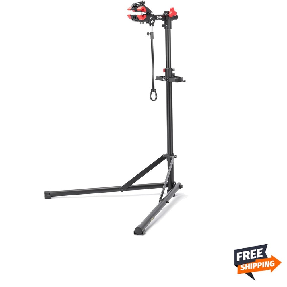 Adjustable Bike Maintenance Workstand for Easy Home Repairs - 60 lbs Support
