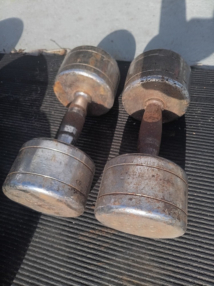 Chrome Dumbbell Set 30 Pounds