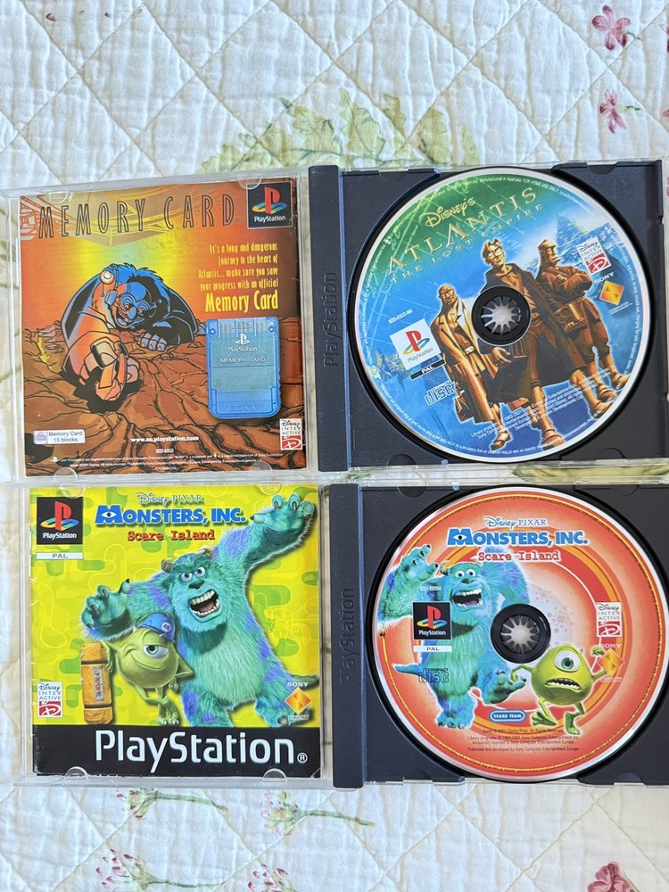Sony PlayStation 1 PS1 PS One Slim Console Boxed SCPH-102A + Controller & Cables