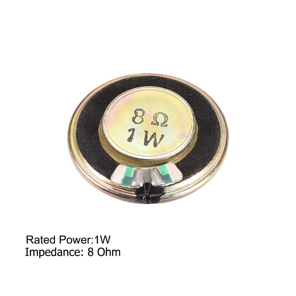 1W 8 Ohm Micro Indoor Speaker Magnet Speaker 28mm Diameter 2pcs