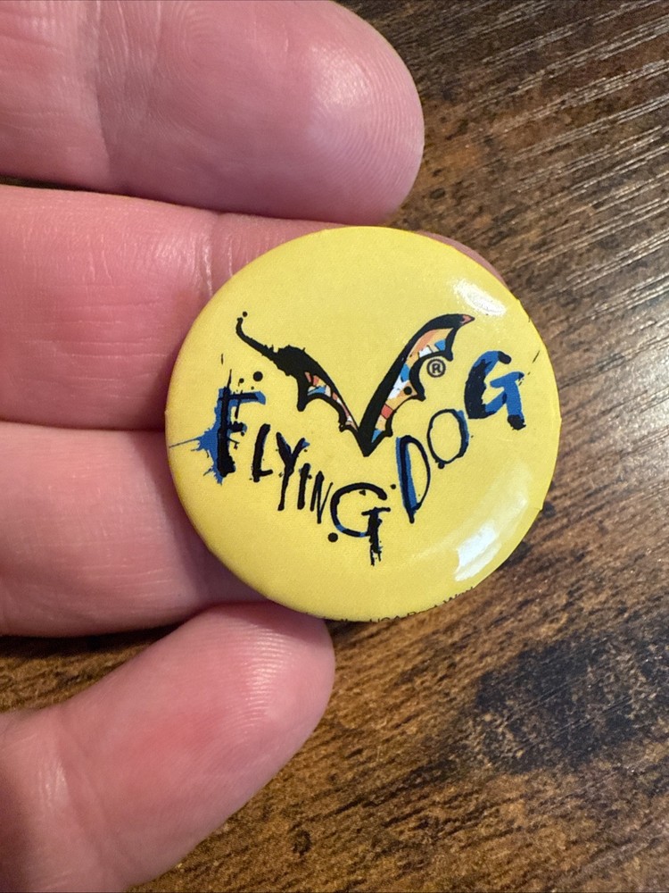 Flying Dog Brewery  Metal Pinback Button Beer