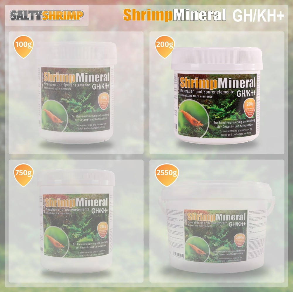 Shrimp Mineral GH/KH+ 200G