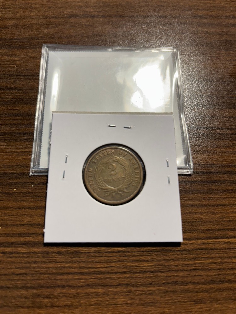 1870-P Two Cent Piece 2C VERY FINE (VF)
