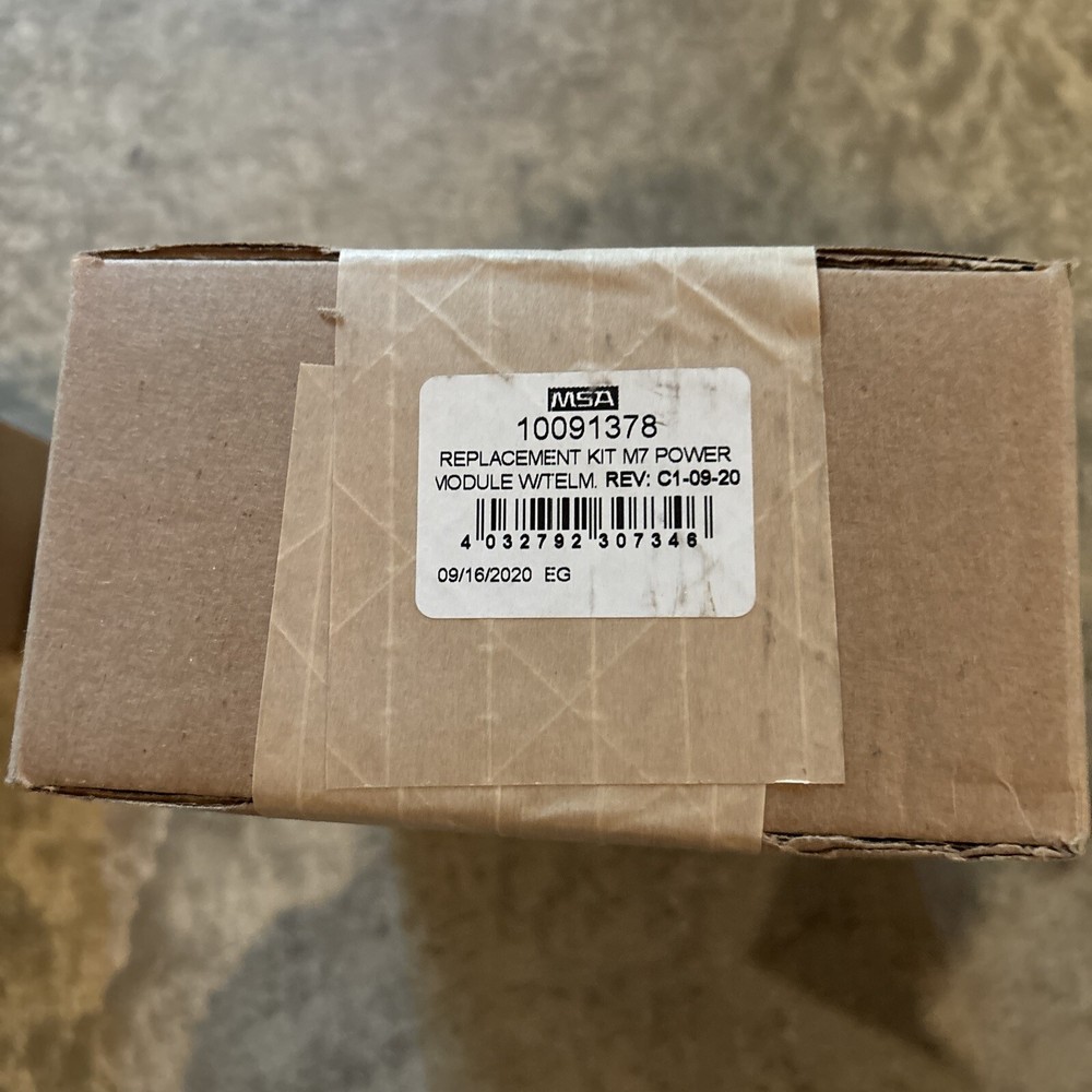 MSA 10091378 M7 REPLACEMENT KIT POWER MODULE WITH TELEMETRY 1/EA