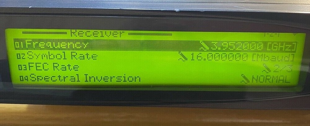 SCOPUS IRD-2980/C PROFESSIONAL RECEIVER DECODER DVB ATSC SATELLITE