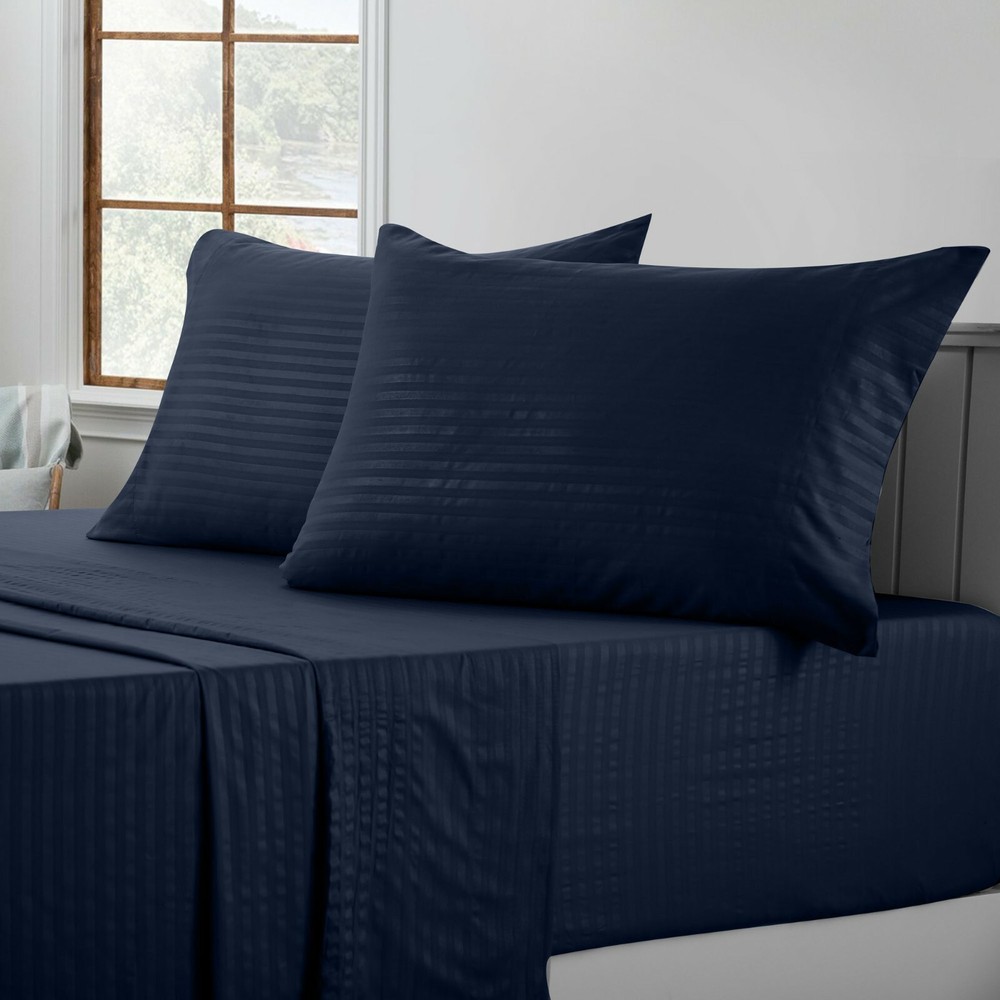 4Piece Bed Sheets 1800 Series Microfiber Comfort Deep Pocket Hotel Bed Sheet Set