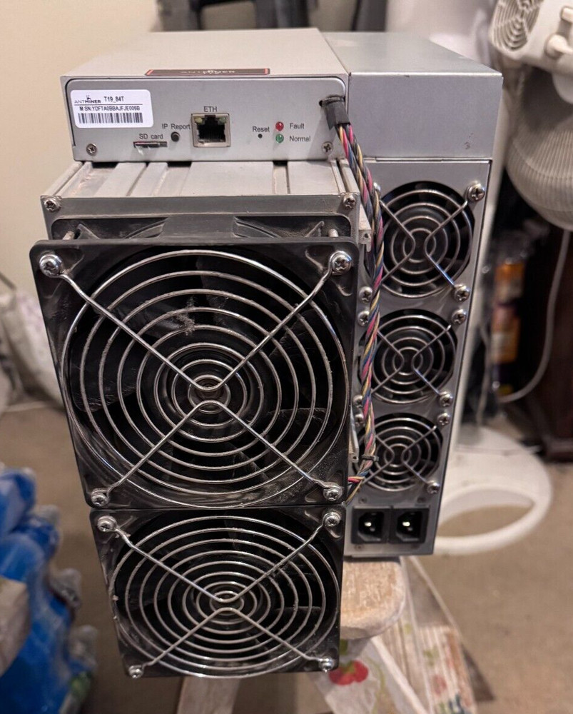 Used Bitmain Antminer T19 84T