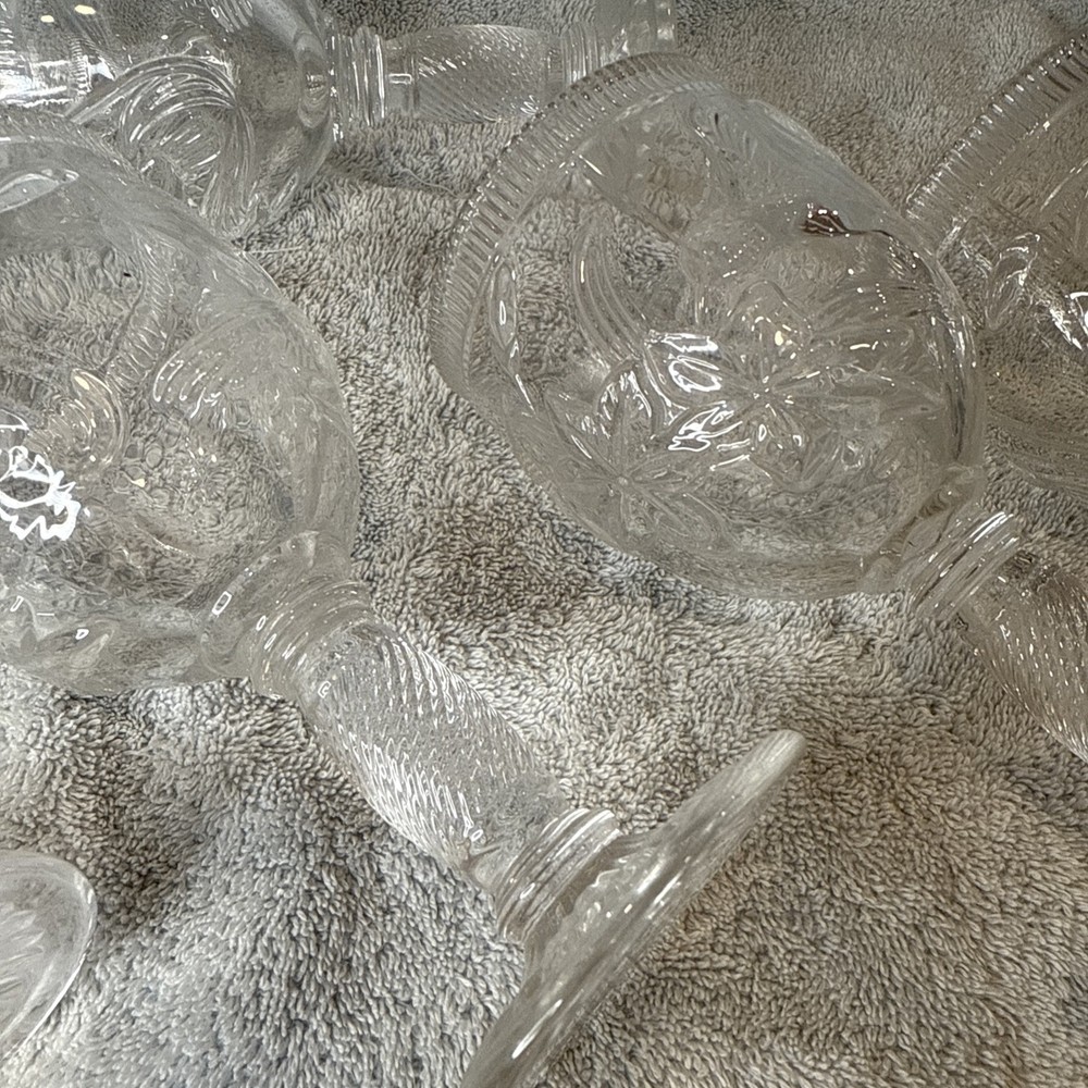5 Hummingbird Water Glasses 7 “ Tall.
