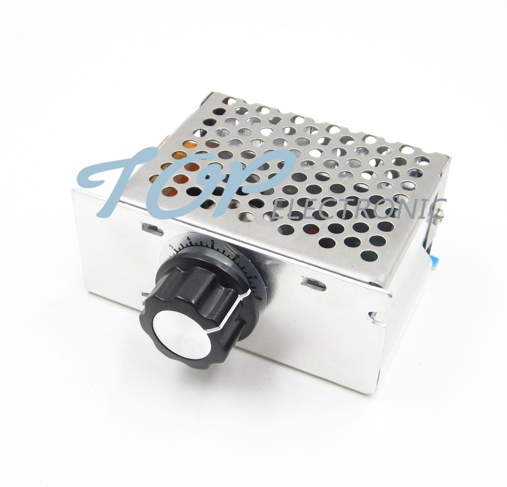 4000W 220V AC SCR Motor Speed Controller Module Voltage Regulator Dimmer