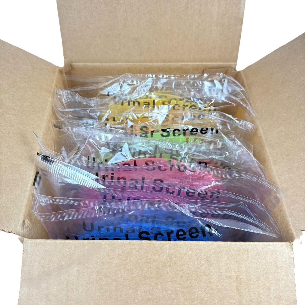 Urinal Screen Deodorizer Anti-Splash Mat Variety Pack 30 Day Scent