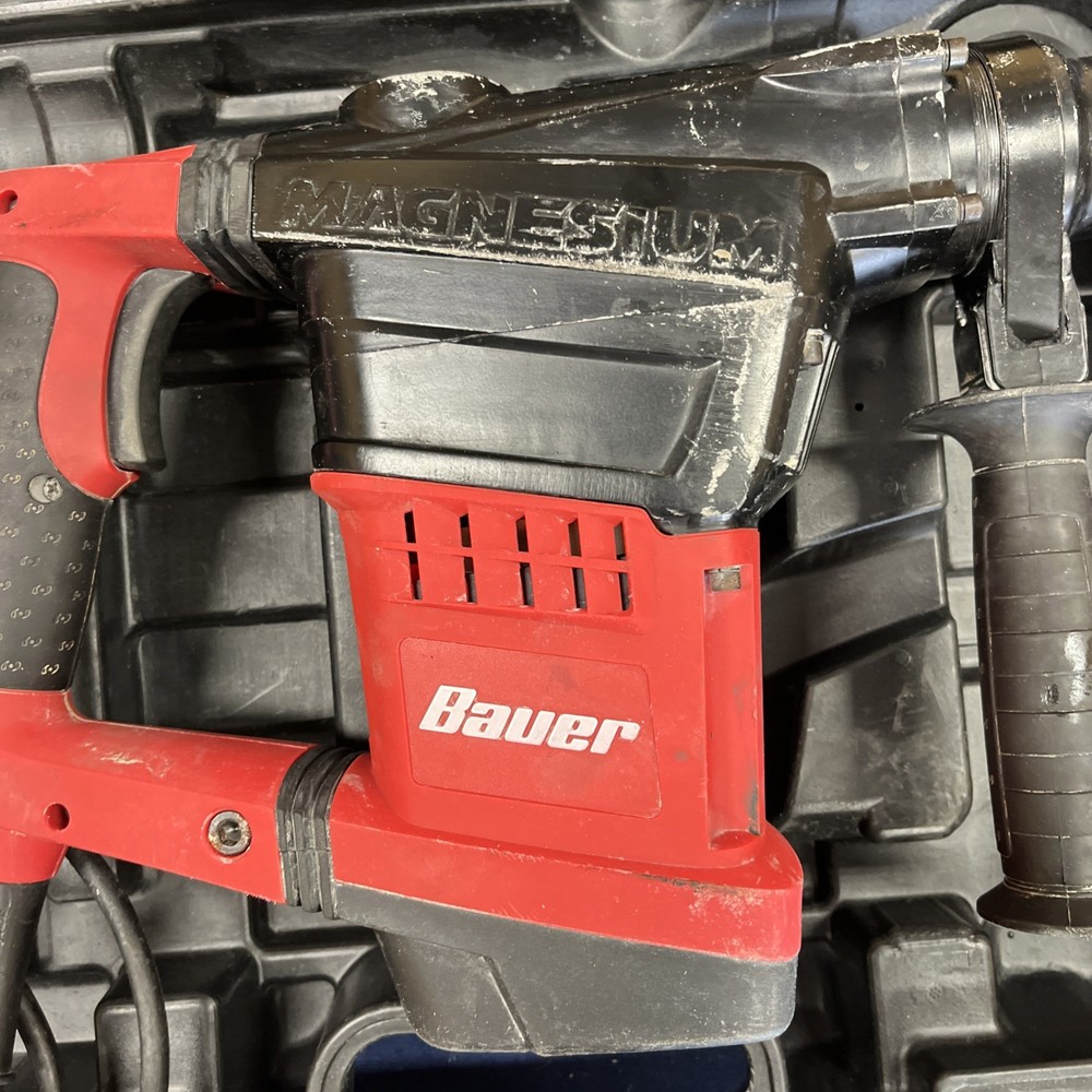 Bauer Tools 1643E-B Corded Electric Variable Speed Rotary Hammer Drill SDS Max