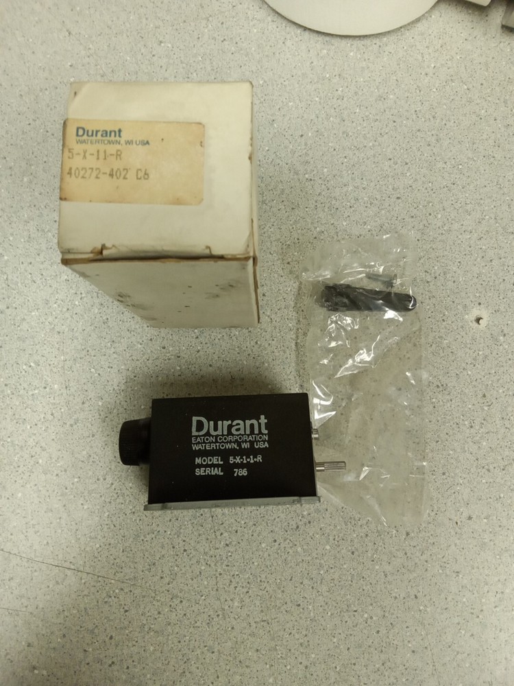 Durant Manual Counter Model 5-X-1-1-R