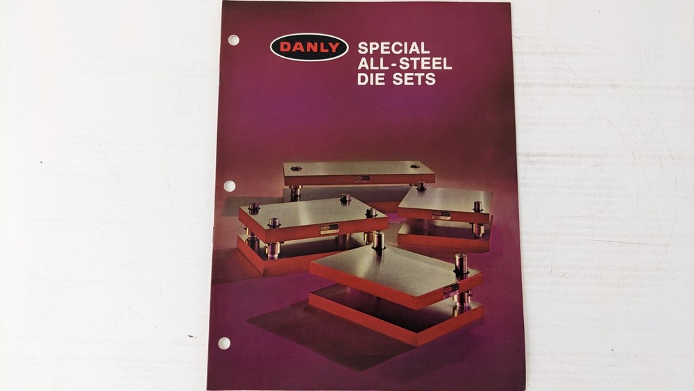 Set of 4 Danly Spring and Bearing Catalogs