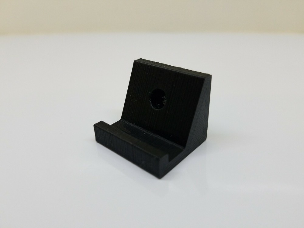 (5) Vinyl Records Wall Mount Bracket 3D Printed Black Hanger Display