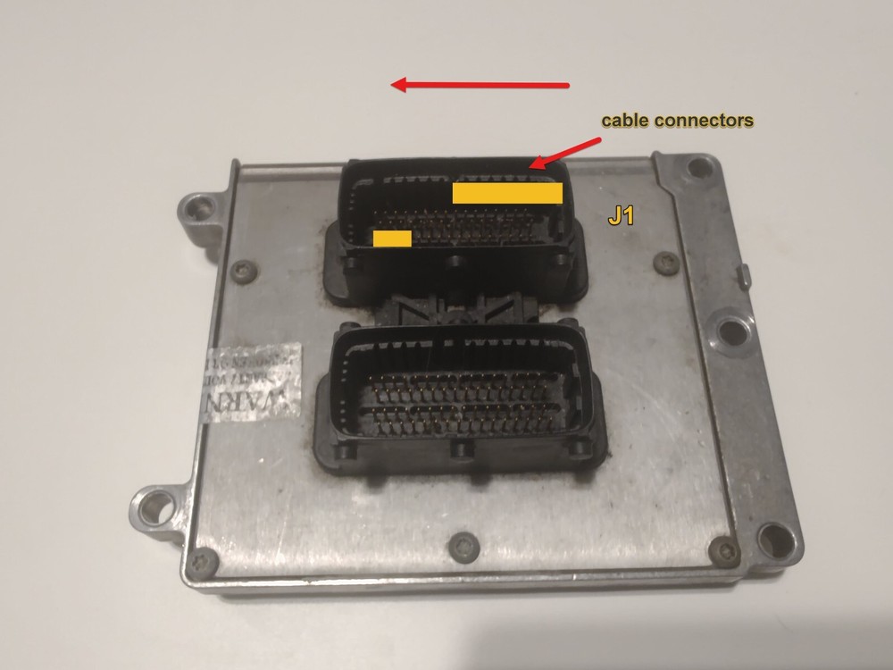 Saab 9-3 ECU ECM Trionic 8 Cloning cable DIY
