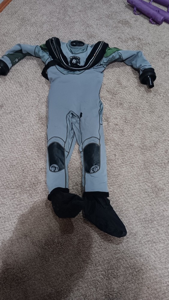 used scuba diving dry suits