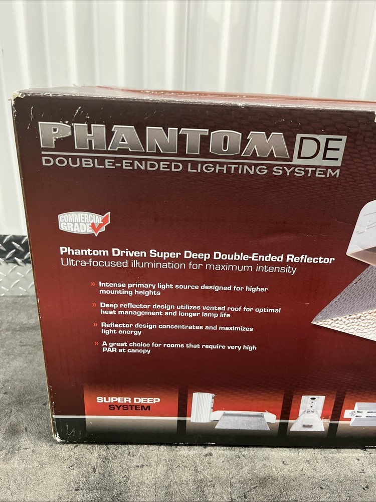 Phantom DE Double-Ended Lighting System 1000W, 208-240V Super Deep System