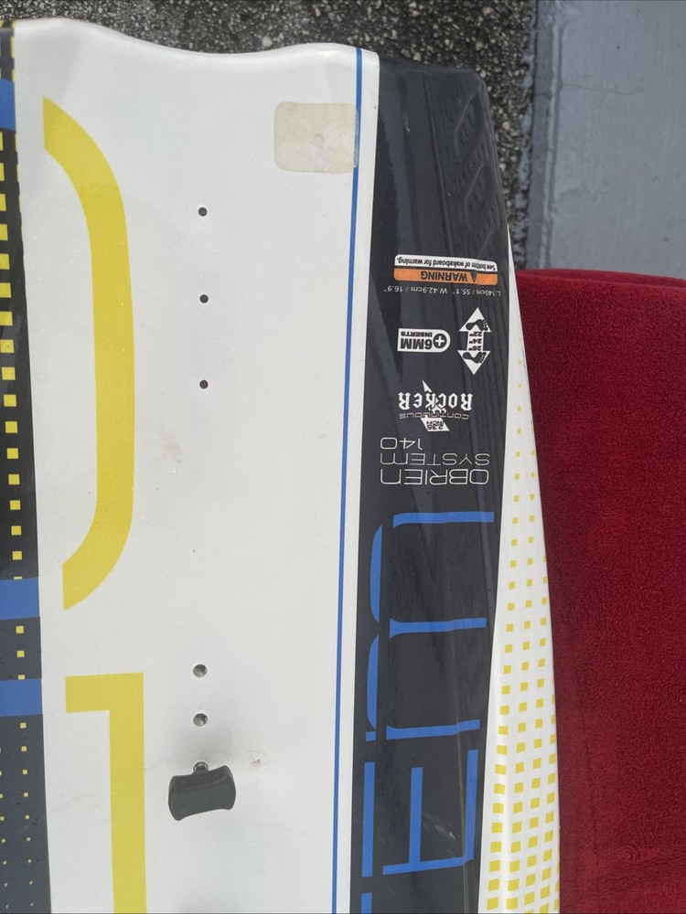 O'Brien System 140 Wakeboard Only. No Bindings.