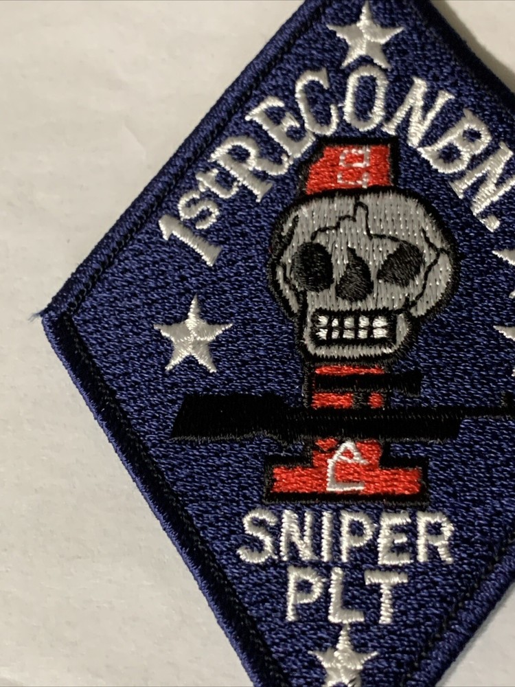 1st Recon Bn Sniper Patch-4.5”